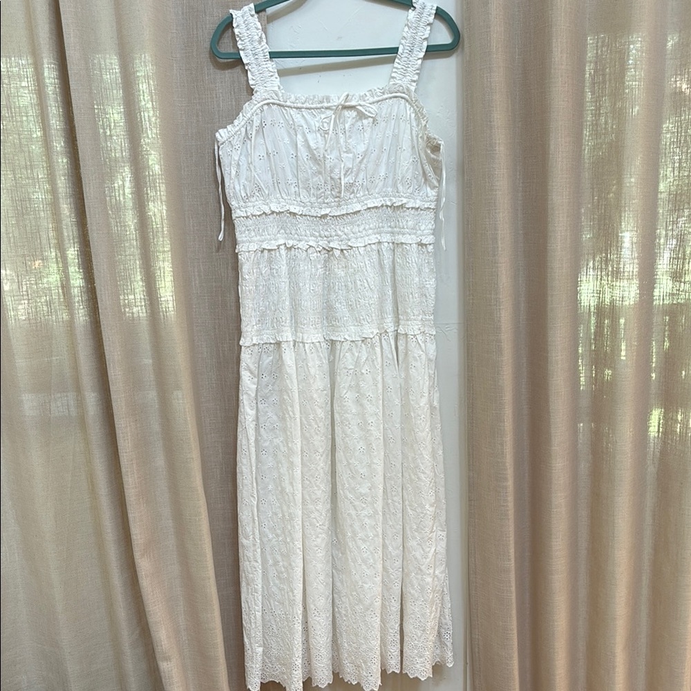 Gap x Doen White eyelet dress